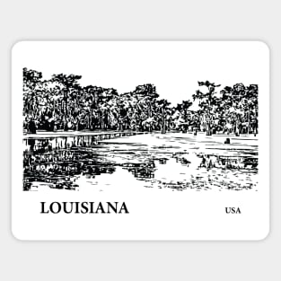 Louisiana USA Magnet